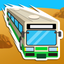 Escape from the bus icon