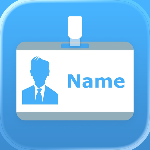 Name Badge app icon