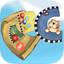 ABC coloring book games . icon