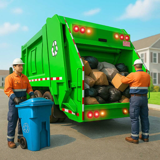 Trash Truck 3D: Garbage Truck app icon