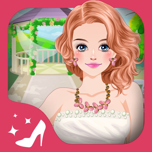 Happy Wedding- Dress up and make up game for kids who love wedding and fashion app icon