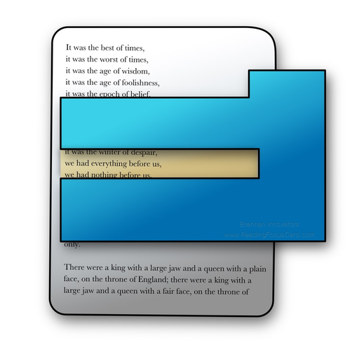 Reading Focus Cards app icon