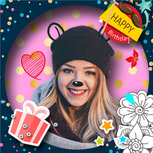 Happy Birthday - Photo Editor app icon