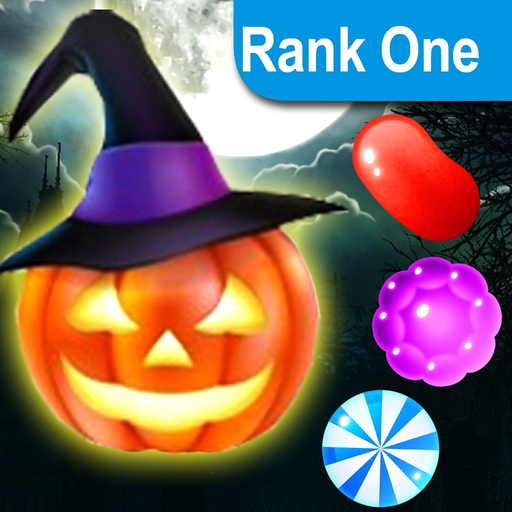 Trick or Treat Heroes - Match yummy candy and swipe halloween sweets to collect magic gems app icon
