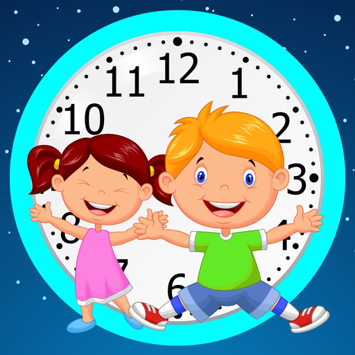 Clock Learning for Kids app icon