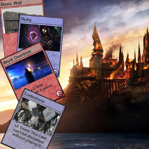 Two Towers - is a card board game for all family. HD Free. app icon