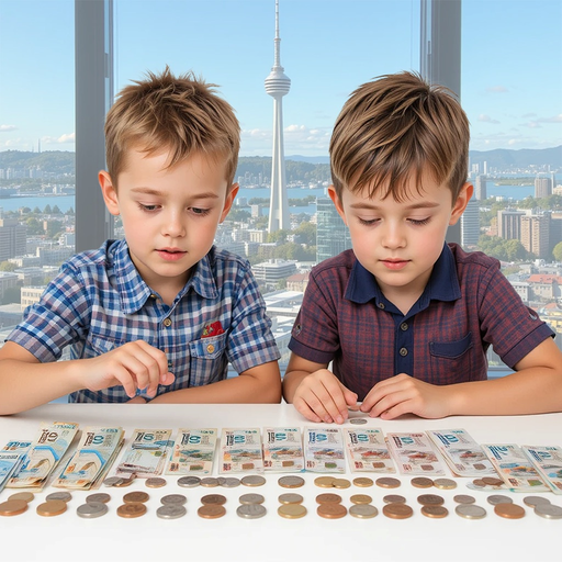 Arranging Coins and Notes AUD app icon