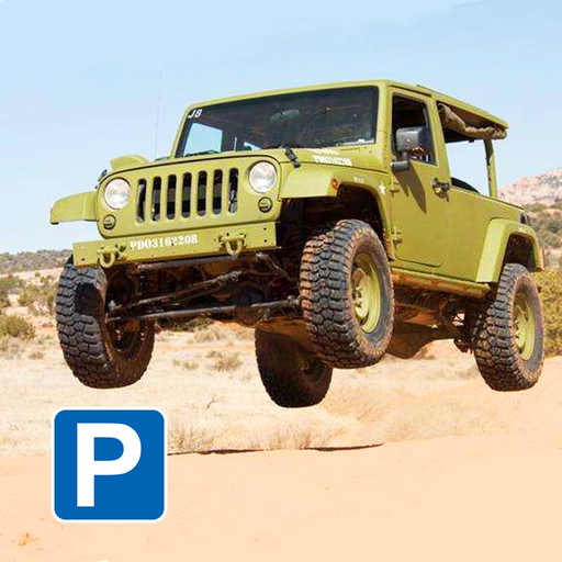 Animal Safari Jeep Parking app icon
