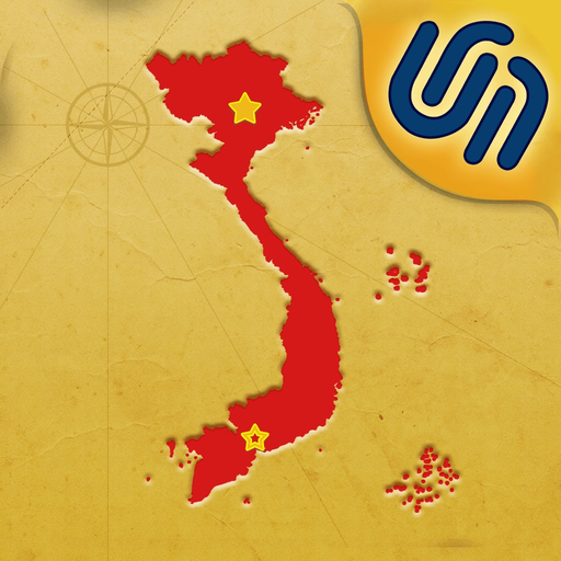 MapPieces: Vietnam - A map puzzle game app icon