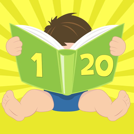 Numbers game 1 to 20 flashcards app icon
