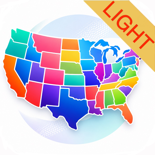Guess the US State HD Light app icon