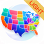 Guess the US State HD Light icon