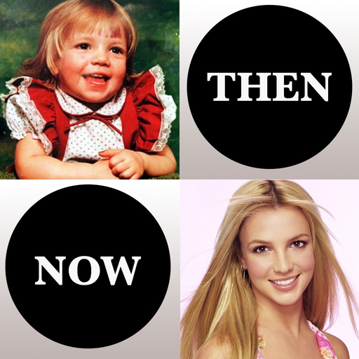 Celebrity Time Machine - Then & Now app icon