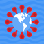 Global Alert – Floating Trash icon