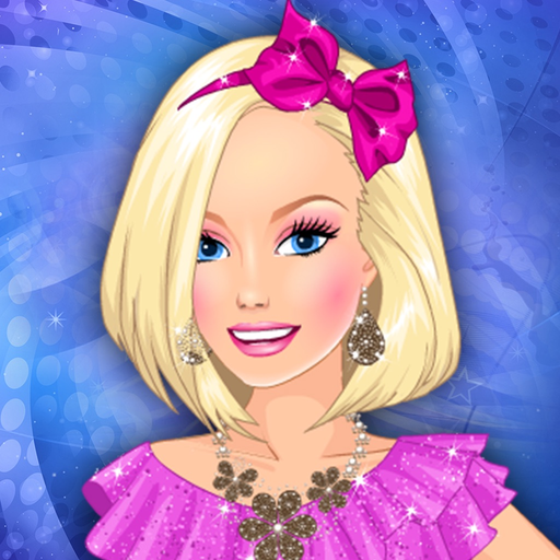 Cute Girl in Paris Makeup game for girls and kids. app icon