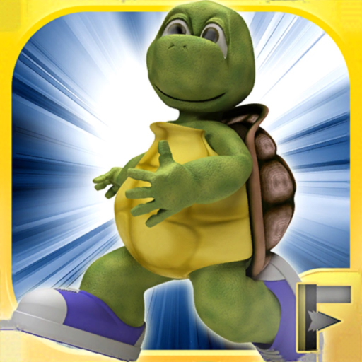 Turtle Superhero 3D Runner app icon