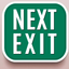 NEXT EXIT icon