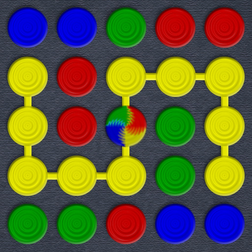 Color Bubbles in line app icon