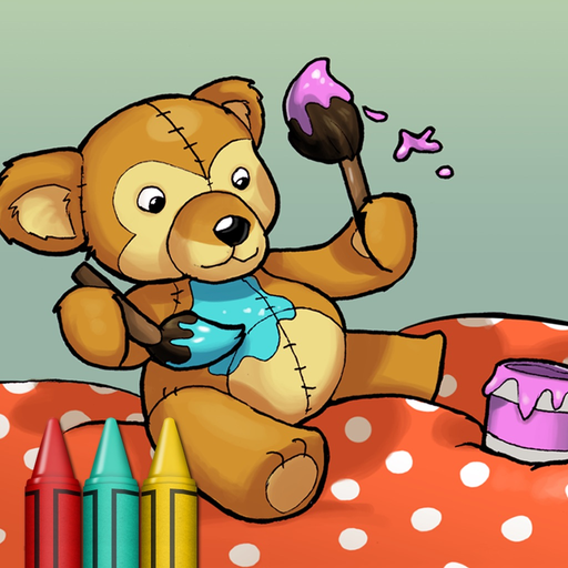 Plushies Coloring Book app icon