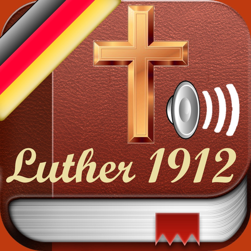 German Bible Audio Pro Luther app icon