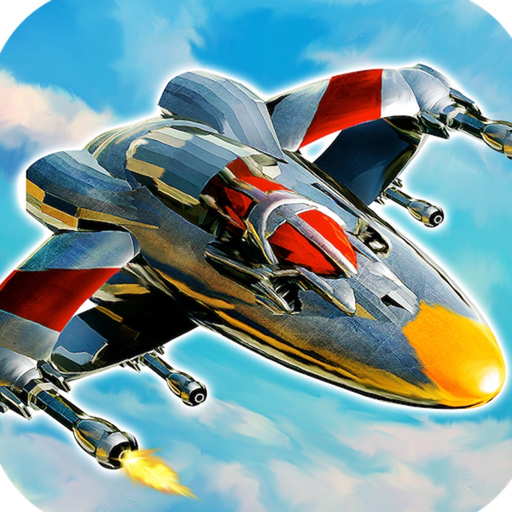 Air Combat Jet Star Ship War Space Shooter Games Free app icon