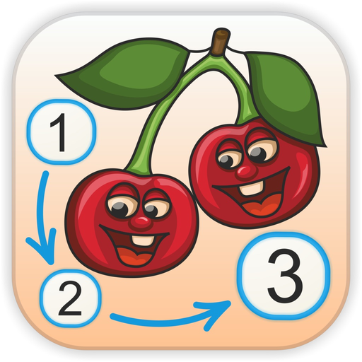 Fruits - Connect the Dots and Add Colors - Free app icon