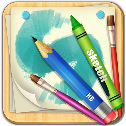 Sketch Art - Draw, Paint & Doodle app icon