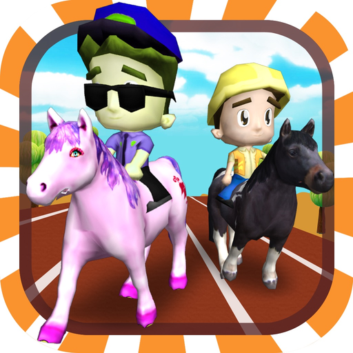 Horse Racing 3D Free (Kids Edition) app icon