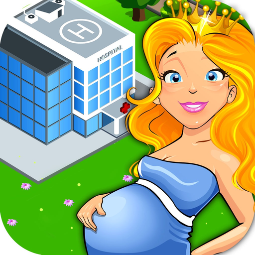Princess Baby Salon Doctor Kids Games Free app icon
