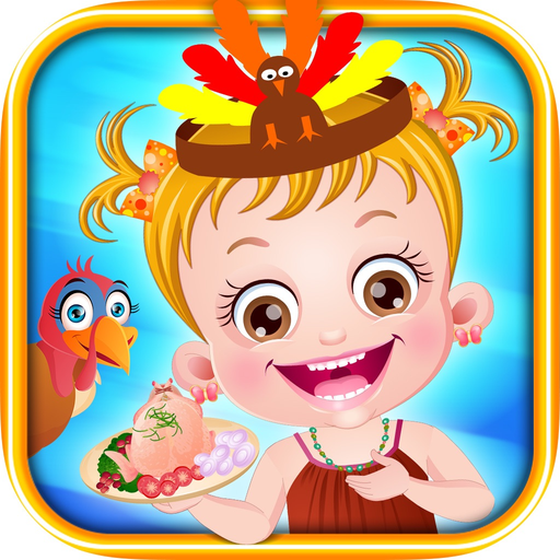 Baby Hazel Thanksgiving fun app icon