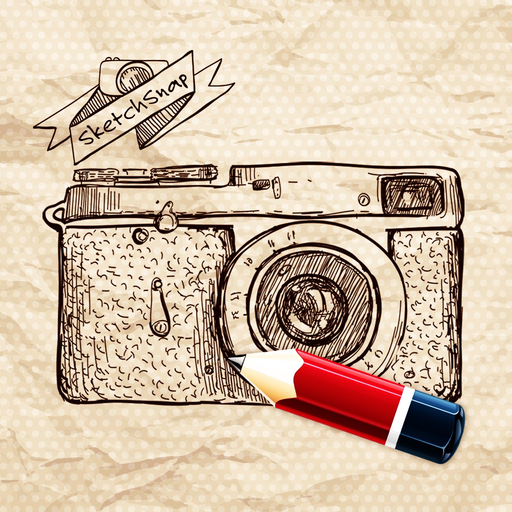 SketchSnap -Live Sketch Camera app icon