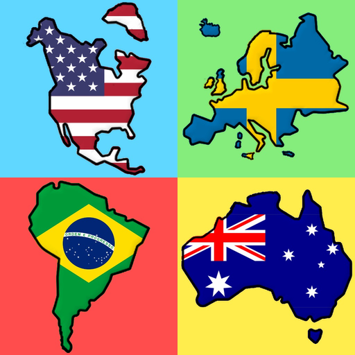 Flags of All World Continents app icon