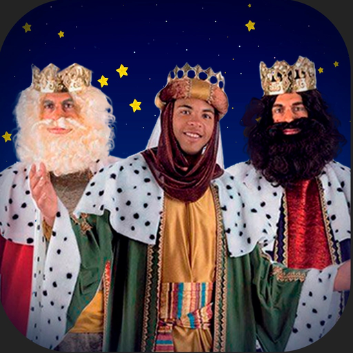 Tu foto con los reyes magos app icon