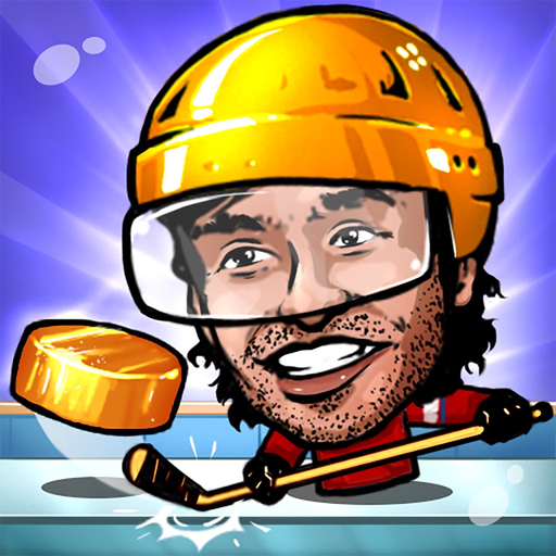 Puppet Ice Hockey: Championship of the big head nofeet Marionette slapshot stars app icon