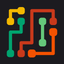 Color Connect - Best puzzle line drawing game with 350+ free puzzles levels icon