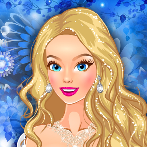 Blonde Bride in Wedding Salon - Dress up game app icon