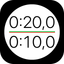 Workout Timer: tabata training icon