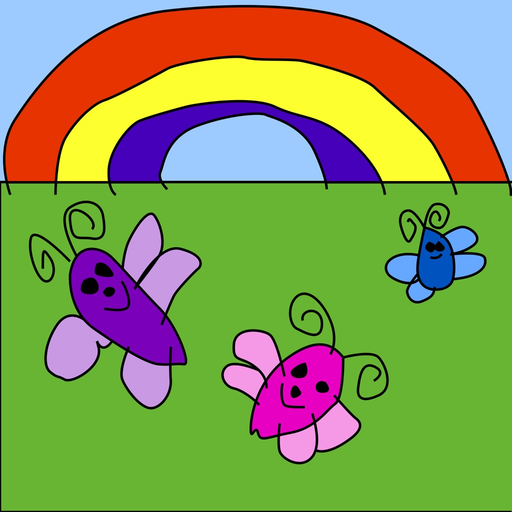 My Kids Coloring Book app icon
