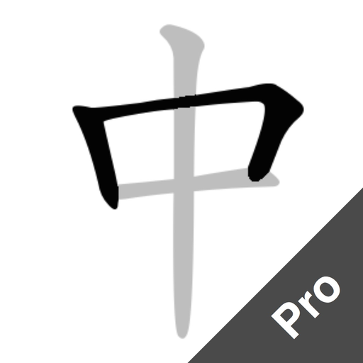 Chinese Strokes Order Pro app icon