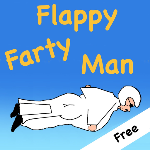 Flappy Farty Man - Free Wingsuit Flight Game app icon