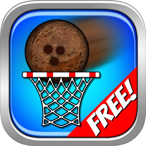 Super Coconut Basketball Free app icon