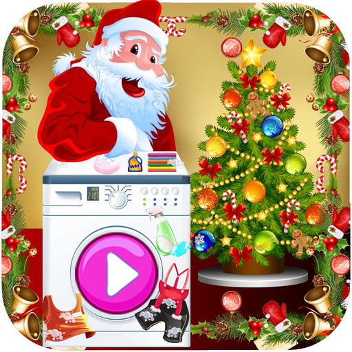 Santa Clothes Christmas Laundry 2014, Happy New Year 2015 app icon