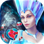 Christmas Patchwork. Frozen Free icon