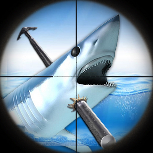Great White Shark Hunters : Blue Sea Spear-Fishing Adventure FREE app icon