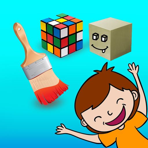 Montessori Colors and Shapes, an educational game to learn colors and shapes for toddlers app icon
