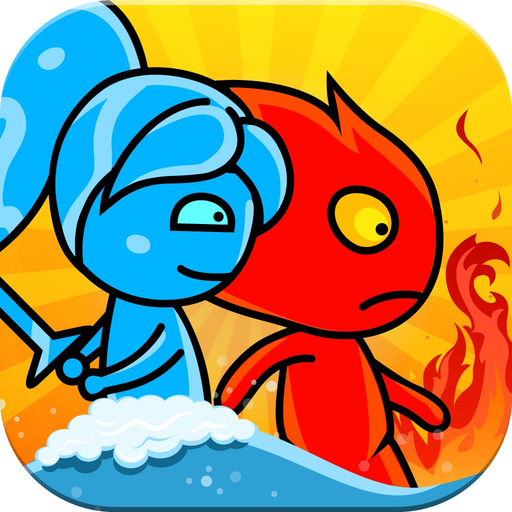 Fireboy and Watergirl: Duel - Addicting Multiplayer Shooting Game app icon