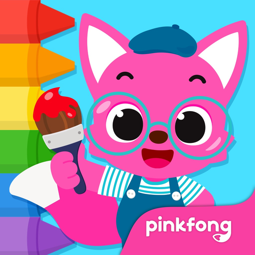 Pinkfong Coloring Fun app icon