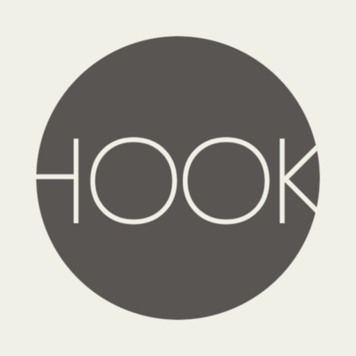 "HOOK" app icon
