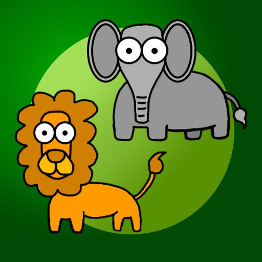 Jungle animals for babies app icon