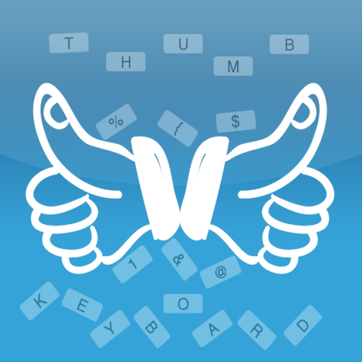 Thumb Keyboard - Single Thumb Keyboard to easy typing app icon
